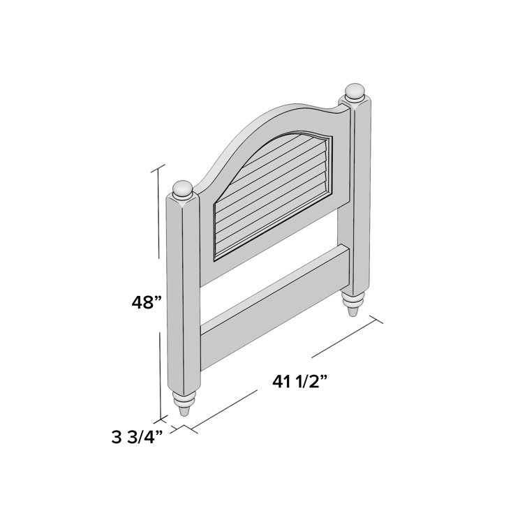 Harriet Bee Sitz Twin Panel Headboard & Reviews Wayfair